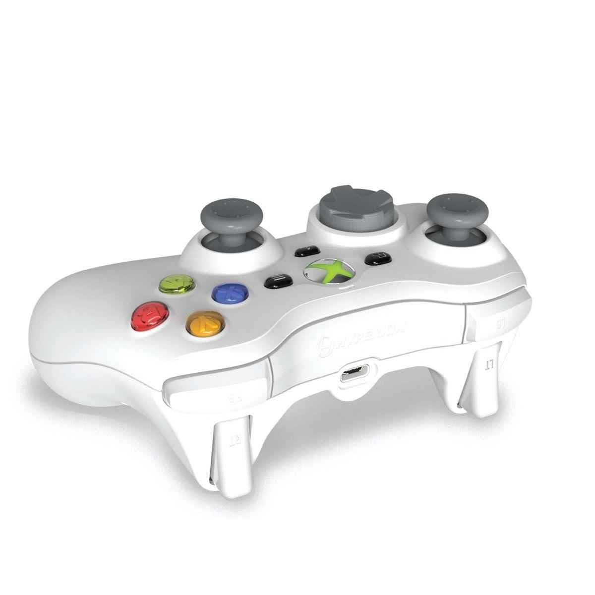 White Wired Gaming Controller with 3.5MM Audio Jack M5902