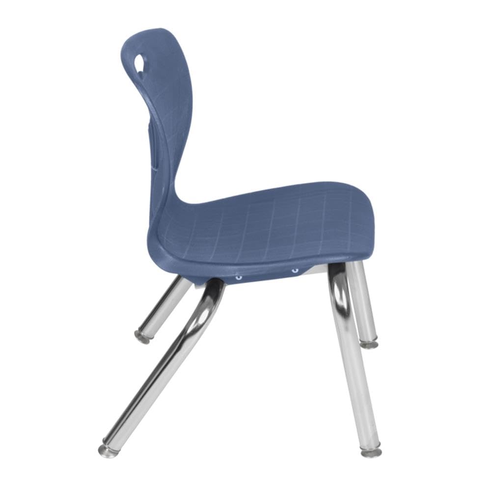 42" Round Mobile Table with 4 Stack Chairs Q977377