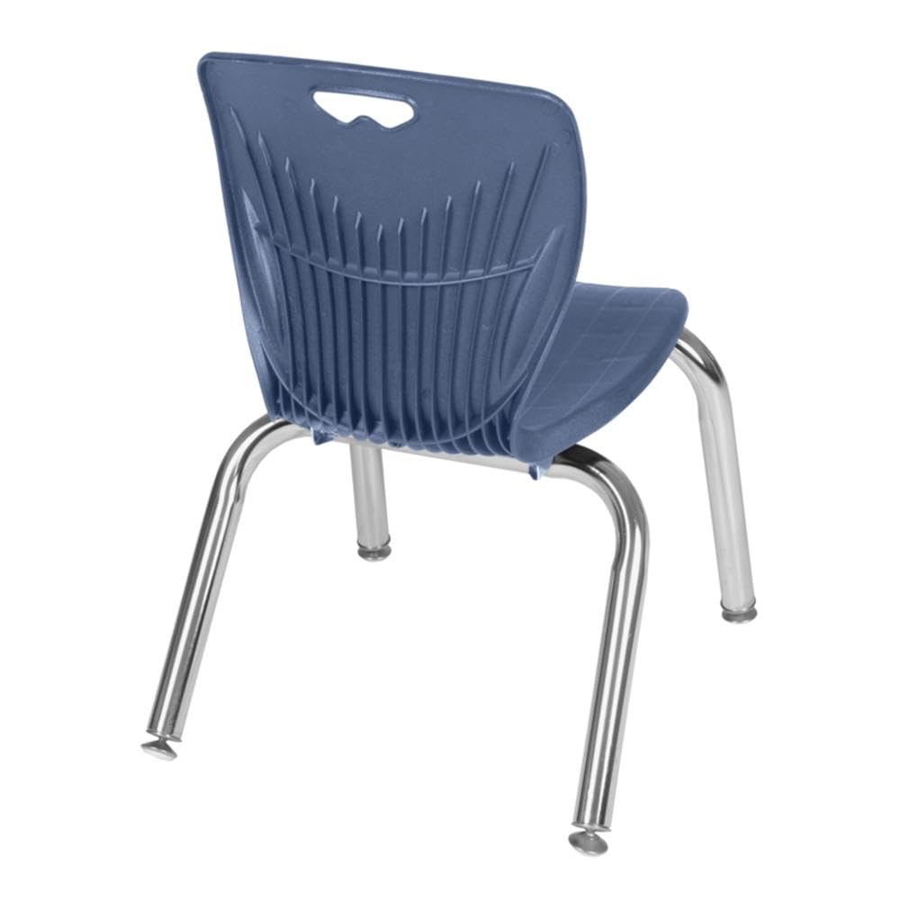 42" Round Mobile Table with 4 Stack Chairs Q977377