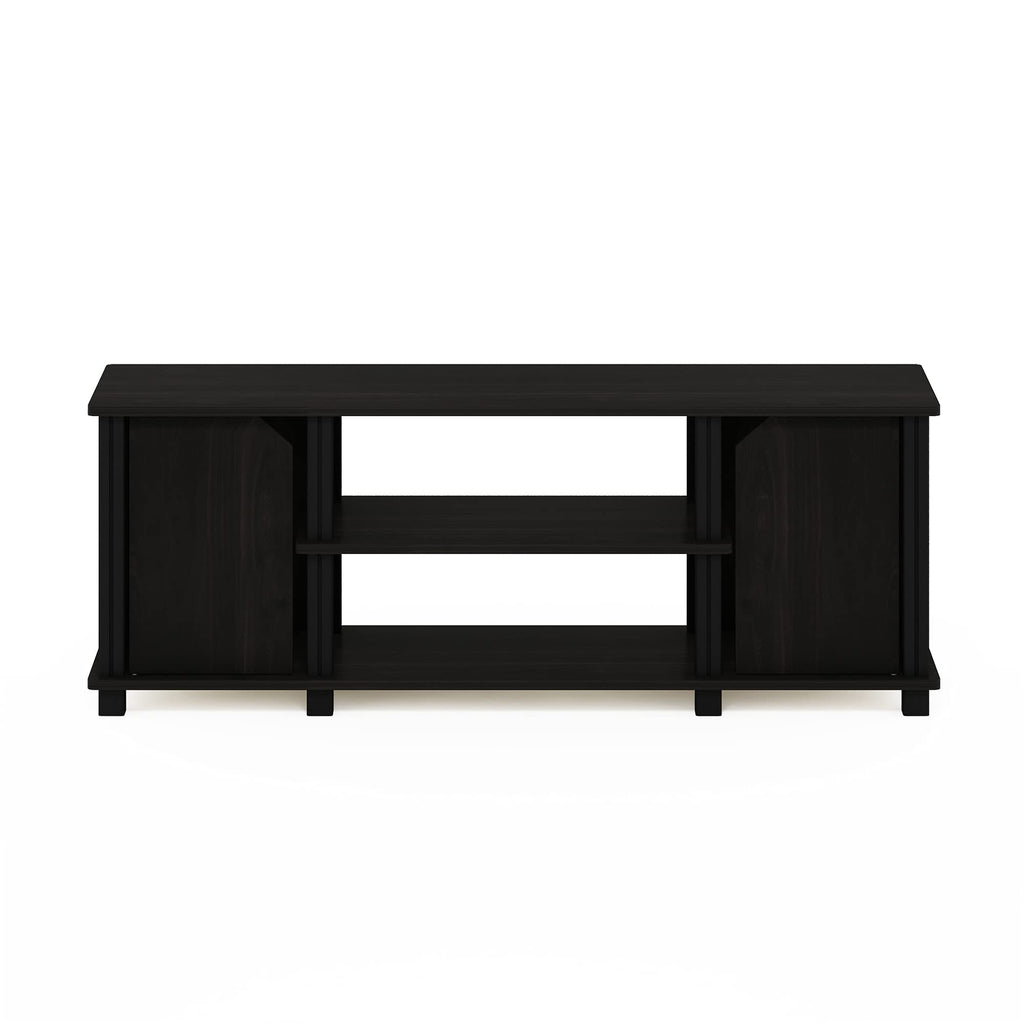 3-Tier Open Shelf TV Stand with Cabinets C875