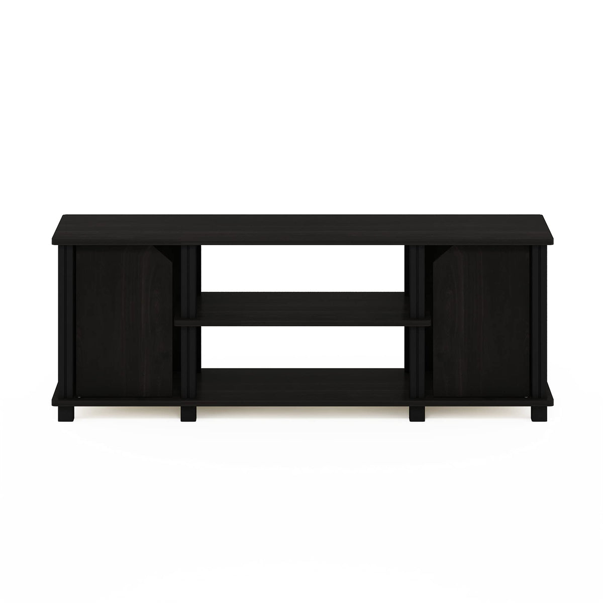 3-Tier Open Shelf TV Stand with Cabinets C875