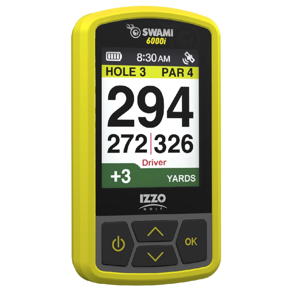 Handheld Golf GPS Water-Resistant Color Display with 38,000 Course Maps B64443