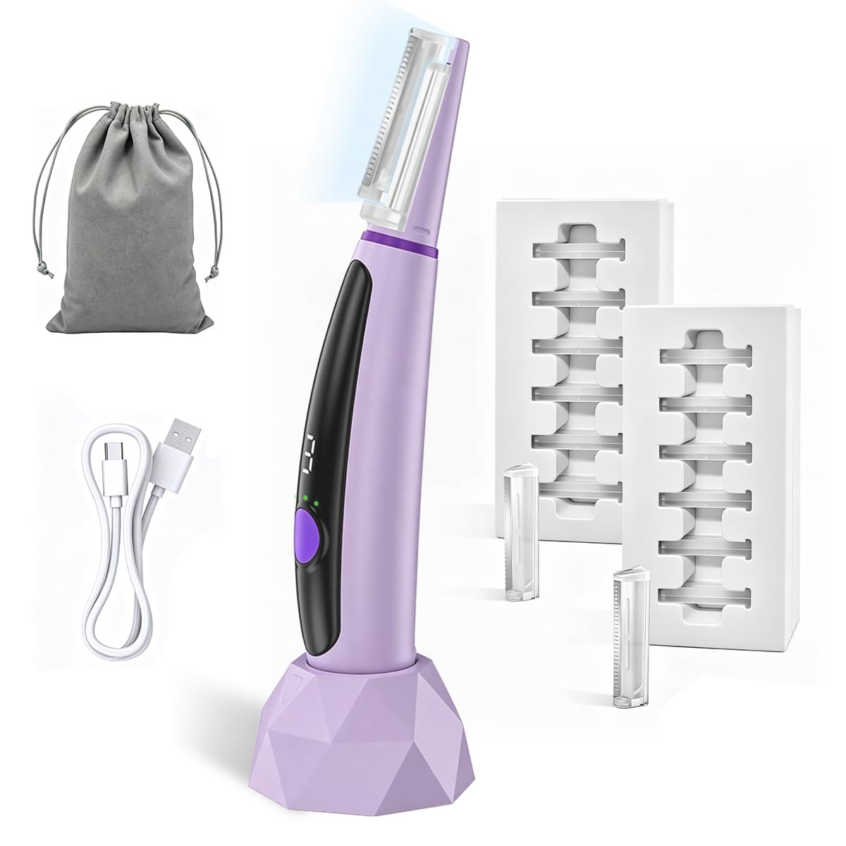 Dermaplane Razor with 12 Refills J569