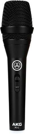 Cardioid Dynamic Vocal Microphone with On/Off Switch, XLR Connector, Black E60994
