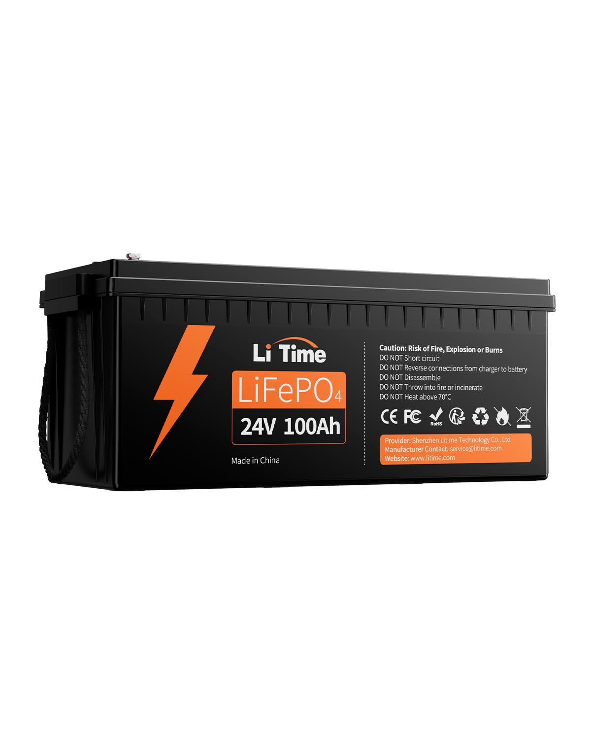 24V 100Ah LiFePO4 Lithium Battery W512324