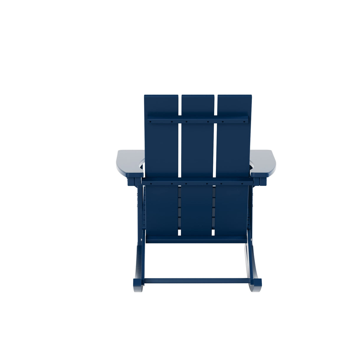 Navy Blue Poly Adirondack Chair Set of 2 P59170