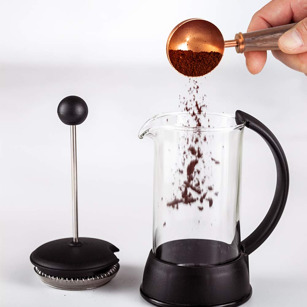 12 oz French Press Coffee Tea Maker with Measuring Coffee Spoon K90848