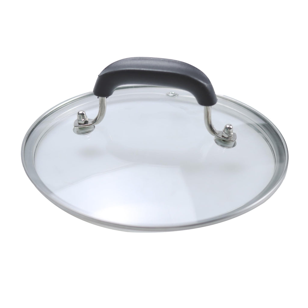 10.5 Inch Tempered Glass Lid with Silicone Handle Y538810
