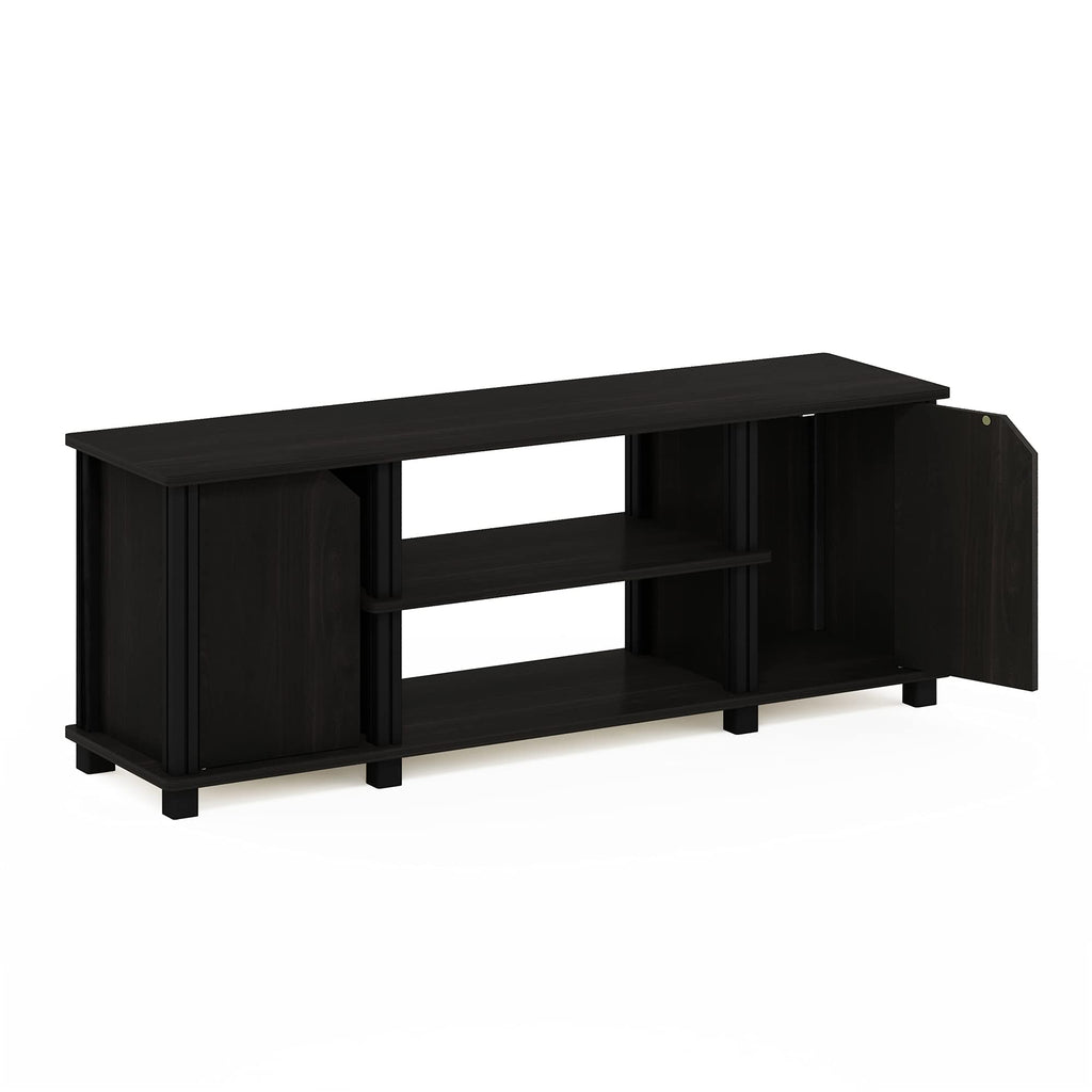 3-Tier Open Shelf TV Stand with Cabinets C875