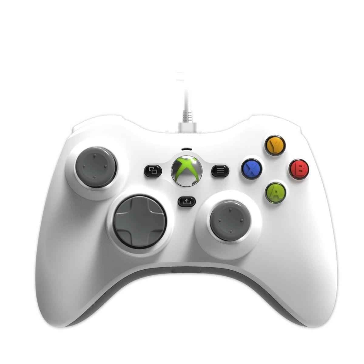 White Wired Gaming Controller with 3.5MM Audio Jack M5902