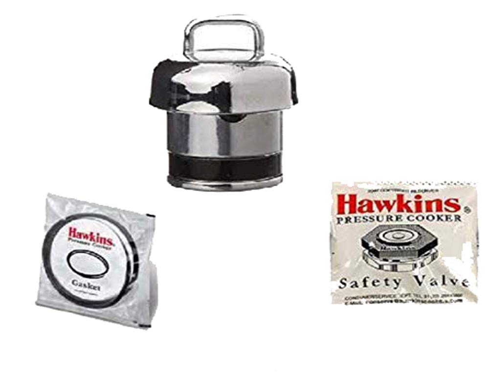 Stainless Steel Aluminium Pressure Cooker Set Of 3 C8200