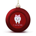 Christmas Balls Ornaments 4PCS J7048