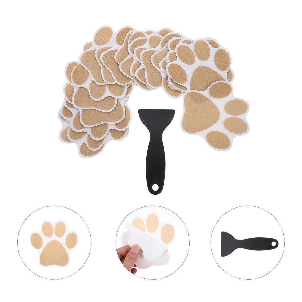 Dog Paw Bathtub Stickers PEVA Anti Slip Decal G738135