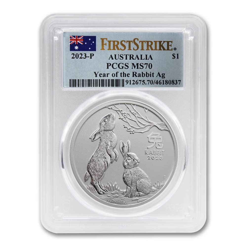 1 oz Silver Year of the Rabbit Coin O8778