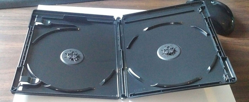 60 PK 4K Ultra HD Black Blu-ray Replace Case Holder D1518