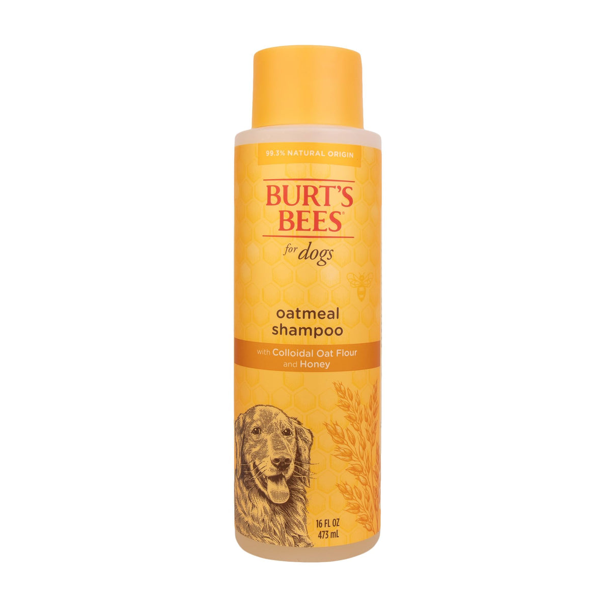 Oatmeal Dog Shampoo with Honey, Unscented, 16 Fl Oz Q219