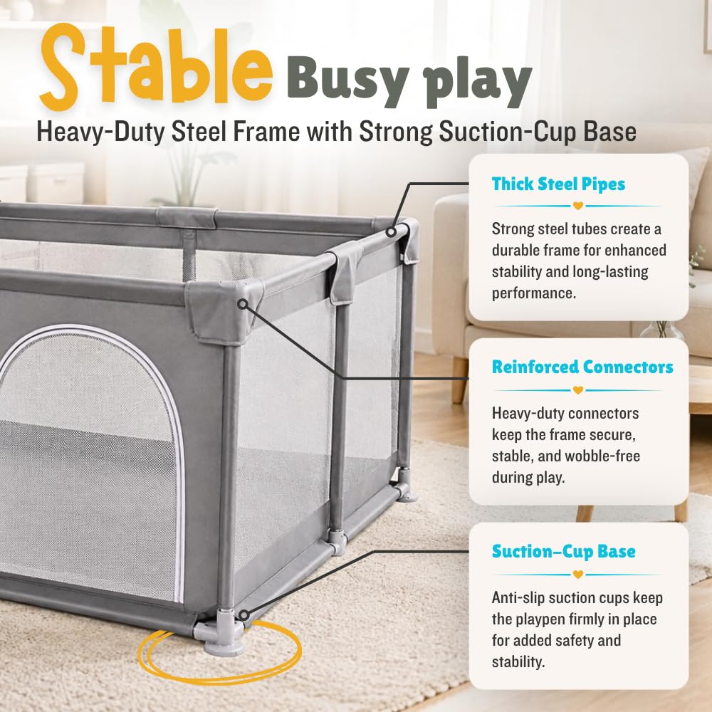 Baby Playpen 50x50 inches J8063