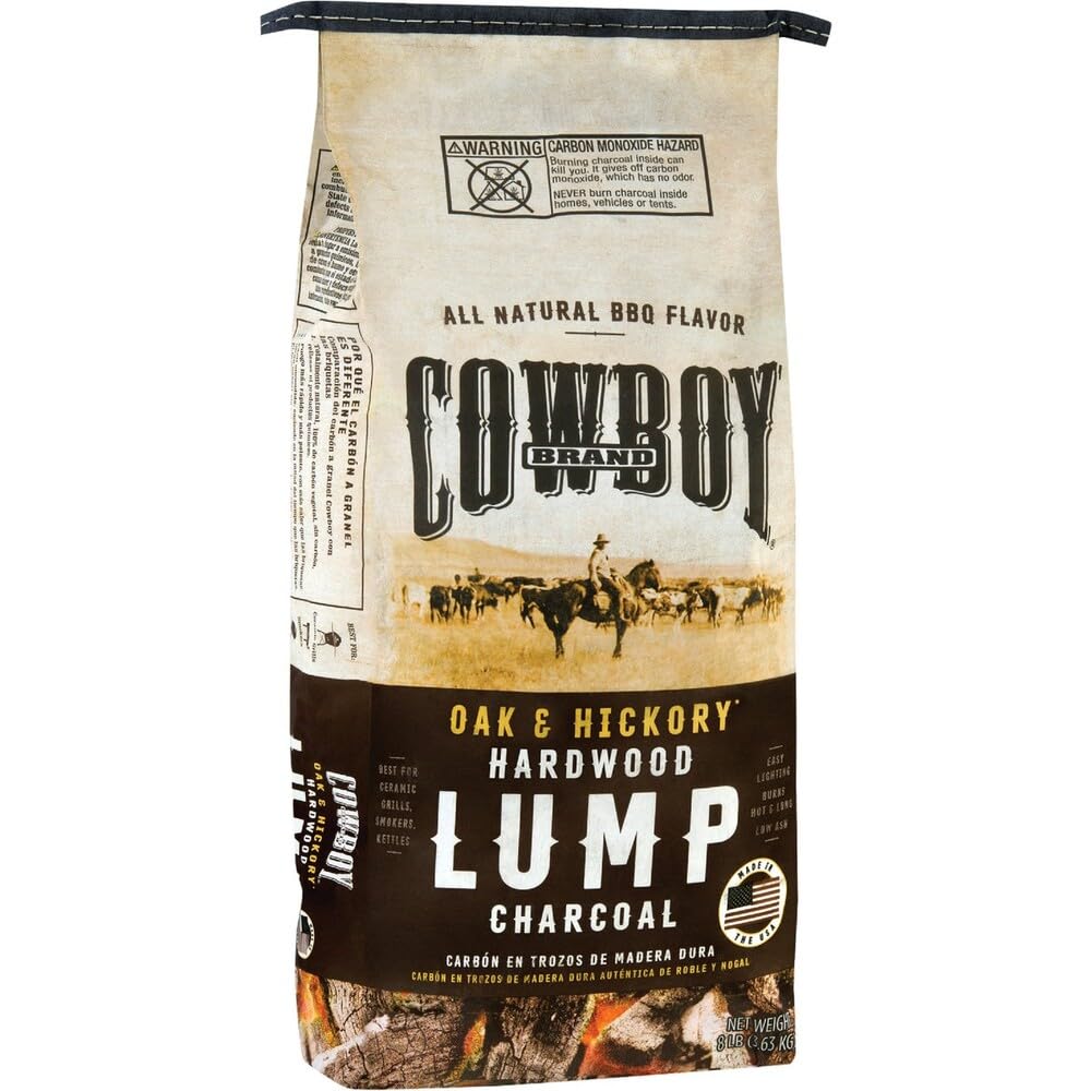 Hardwood Lump Charcoal, 8 lb S789