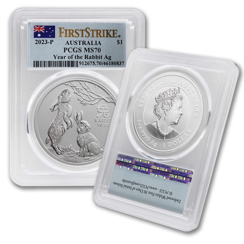 1 oz Silver Year of the Rabbit Coin O8778