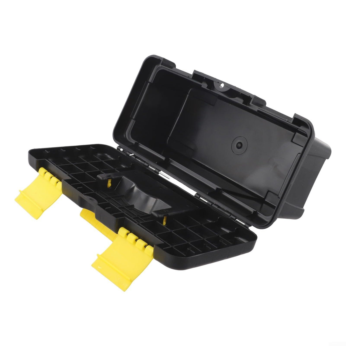 10 Inch Black Plastic Tool Box E78647