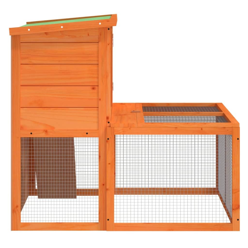 Wooden Rabbit Hutch Q603