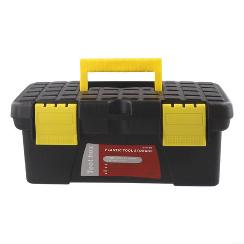 10 Inch Black Plastic Tool Box E78647
