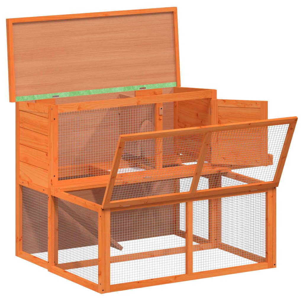 Wooden Rabbit Hutch Q603