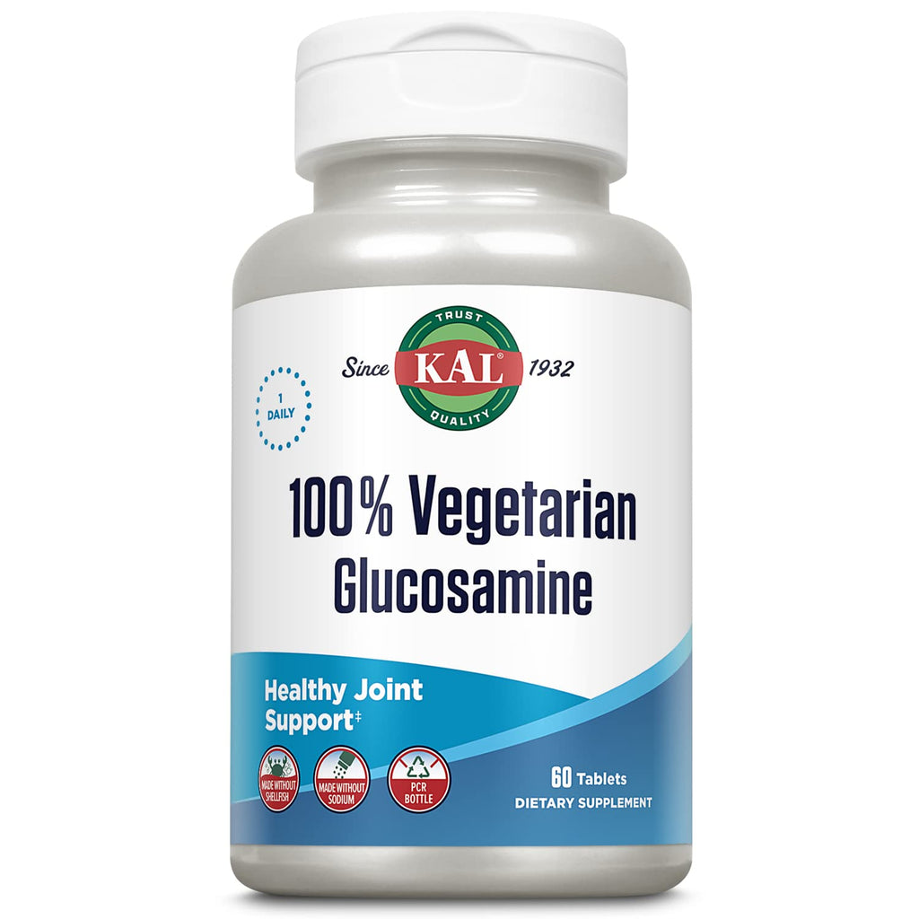 Vegetarian Glucosamine 1000 mg Joint Health Supplement 60 Tablets D10427