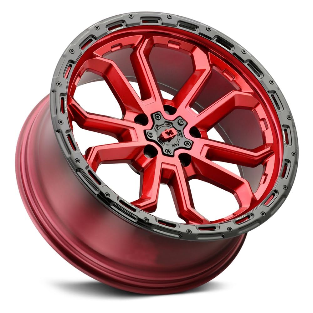 20x9 5x150 +12mm Red Wheel Rim X944557
