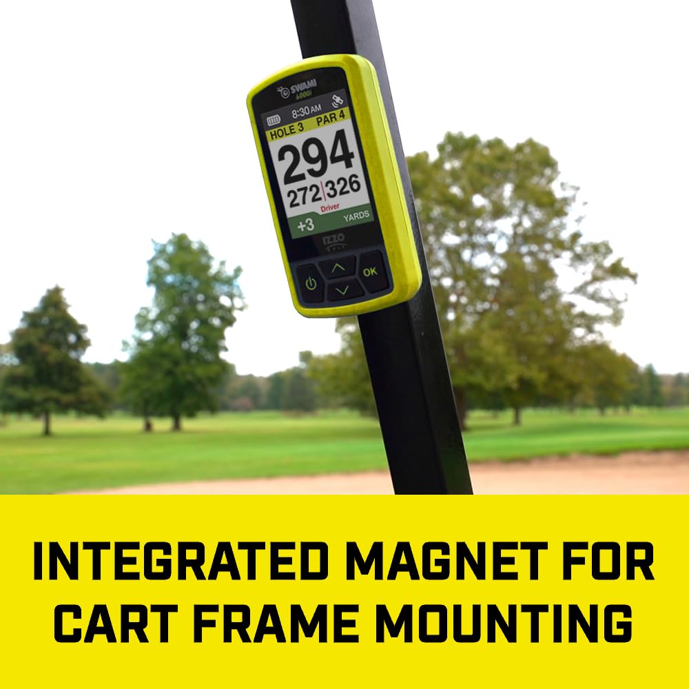 Handheld Golf GPS Water-Resistant Color Display with 38,000 Course Maps B64443