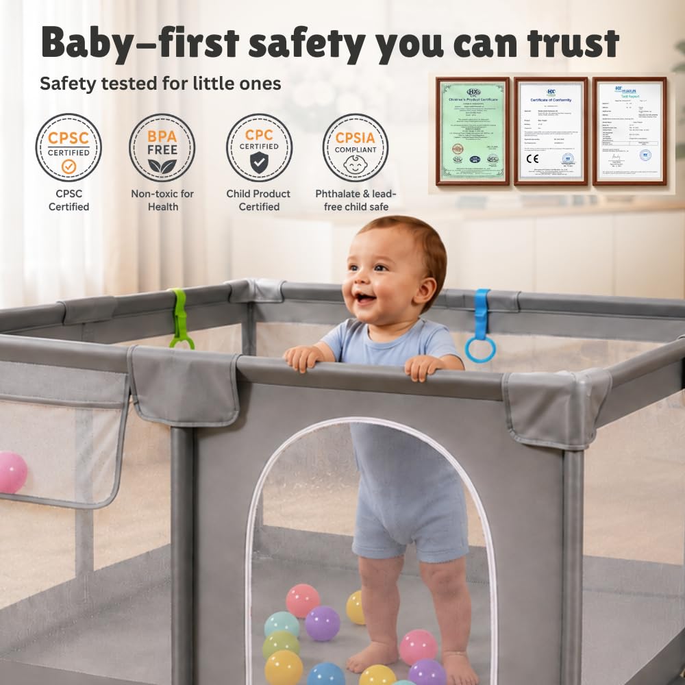 Baby Playpen 50x50 inches J8063