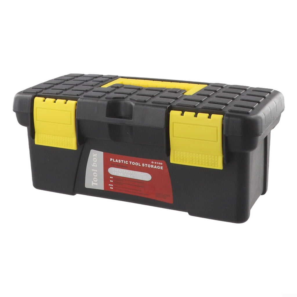10 Inch Black Plastic Tool Box E78647