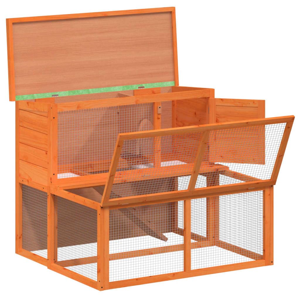 Wooden Rabbit Hutch Q603