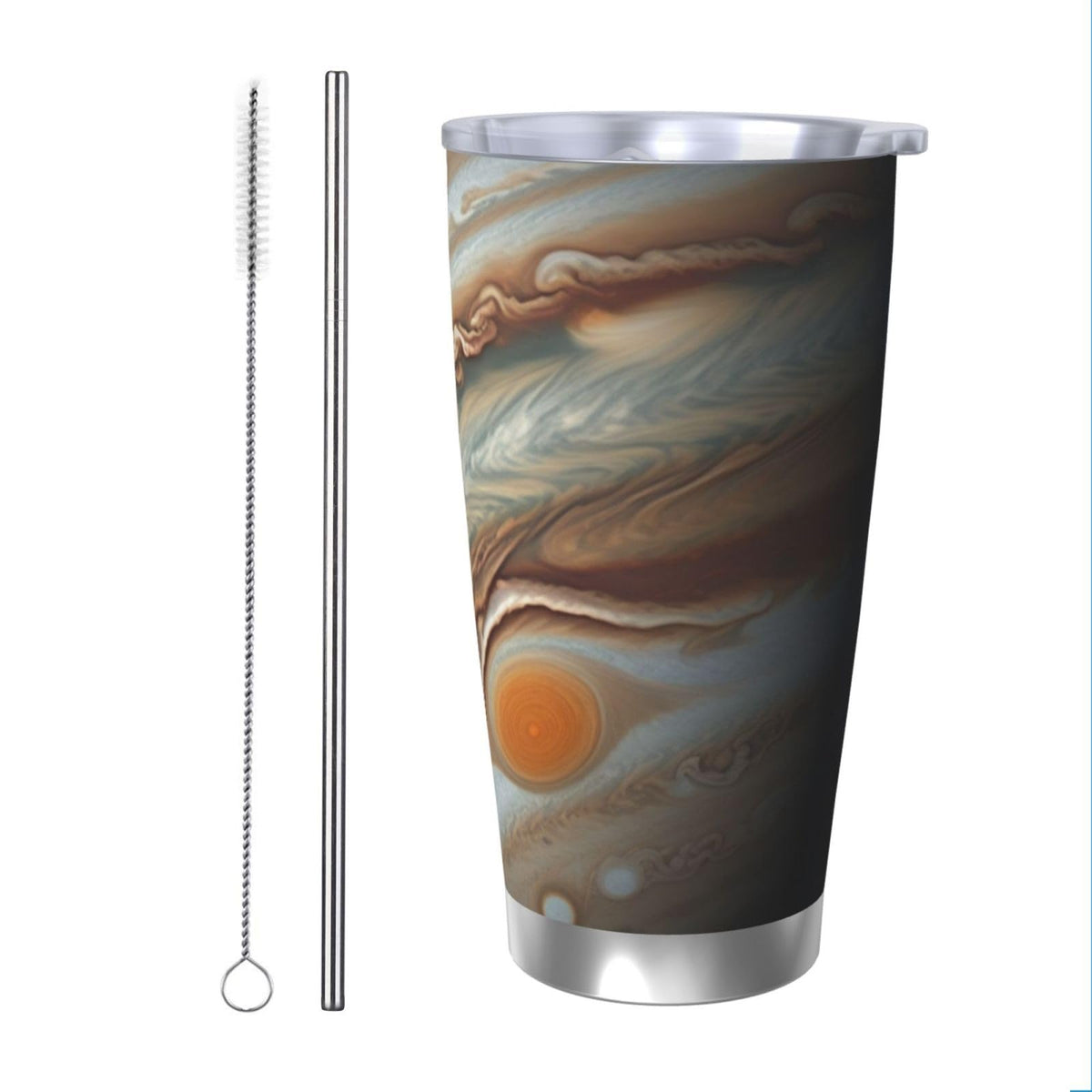 20 Oz Stainless Steel Vacuum Insulated Tumbler with Lid and Straw G3043