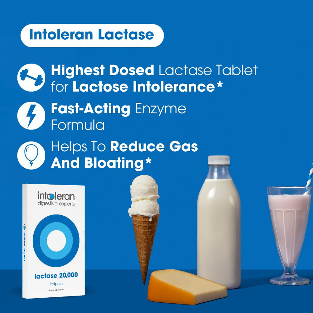 Lactase Digestive Enzymes 6 Scored Tablets H77941