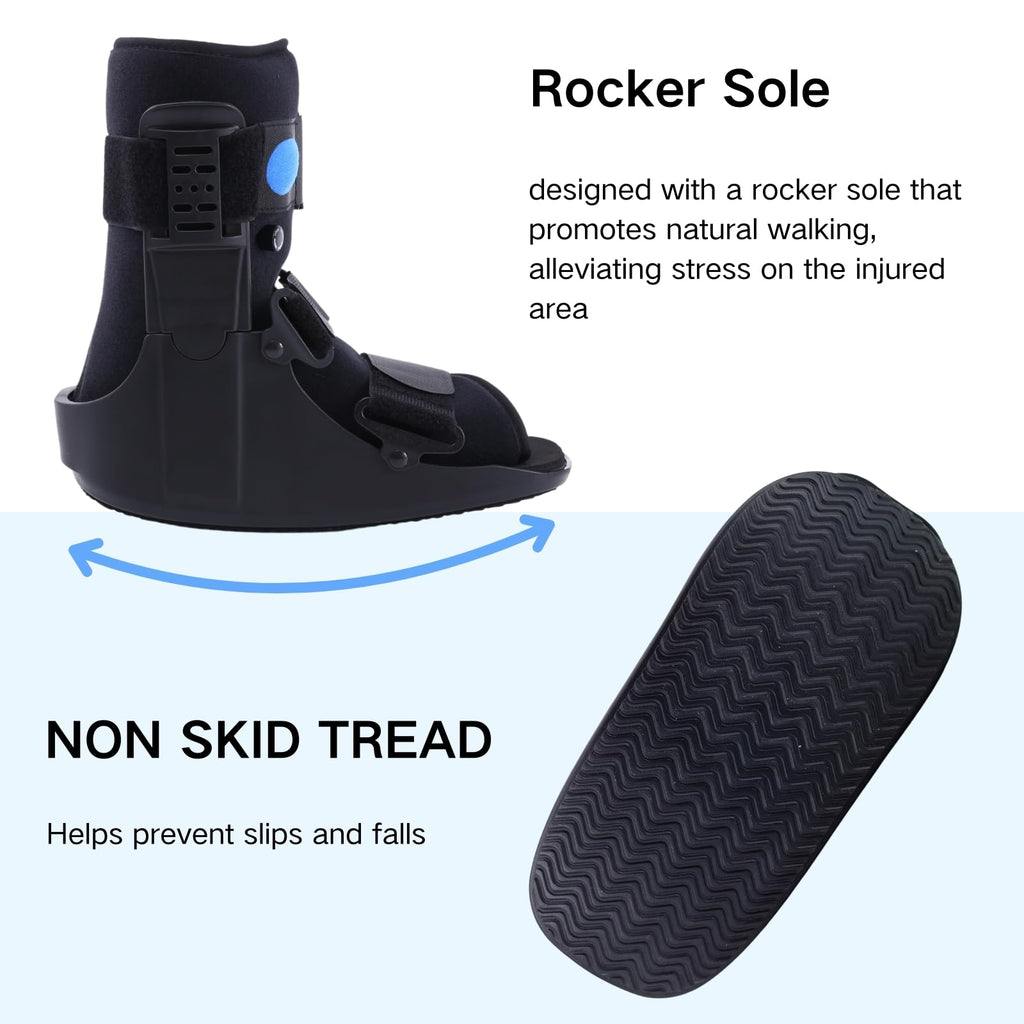 Short Inflatable Orthopedic Walking Boot B7462