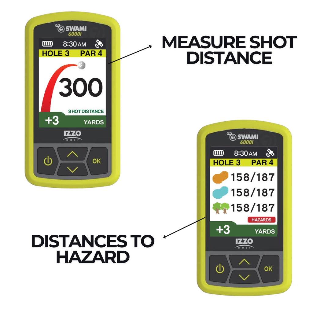 Handheld Golf GPS Water-Resistant Color Display with 38,000 Course Maps B64443