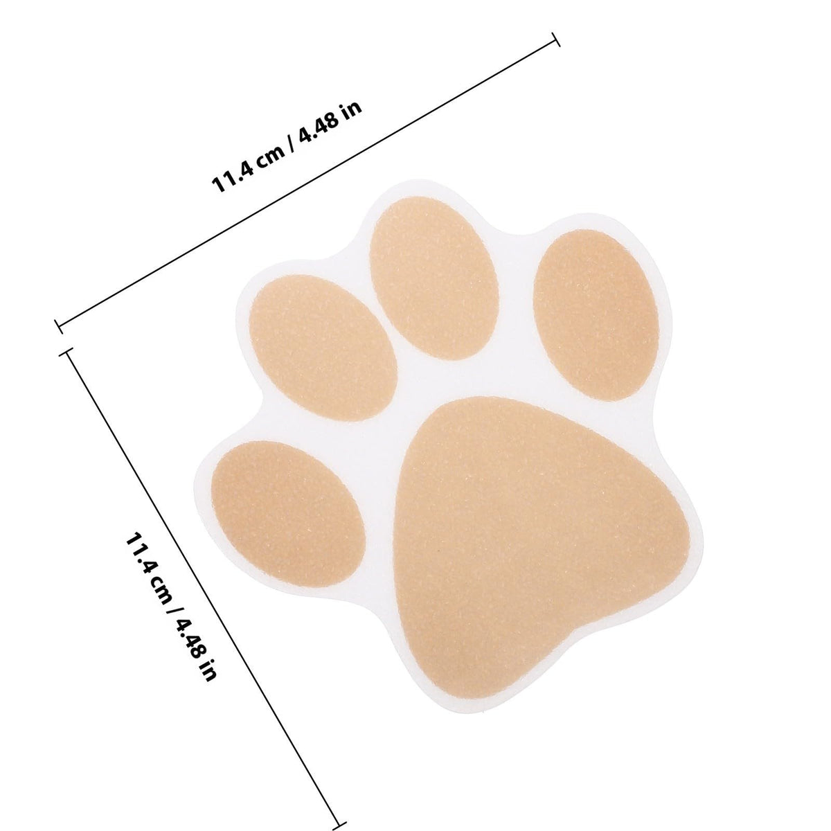 Dog Paw Bathtub Stickers PEVA Anti Slip Decal G738135