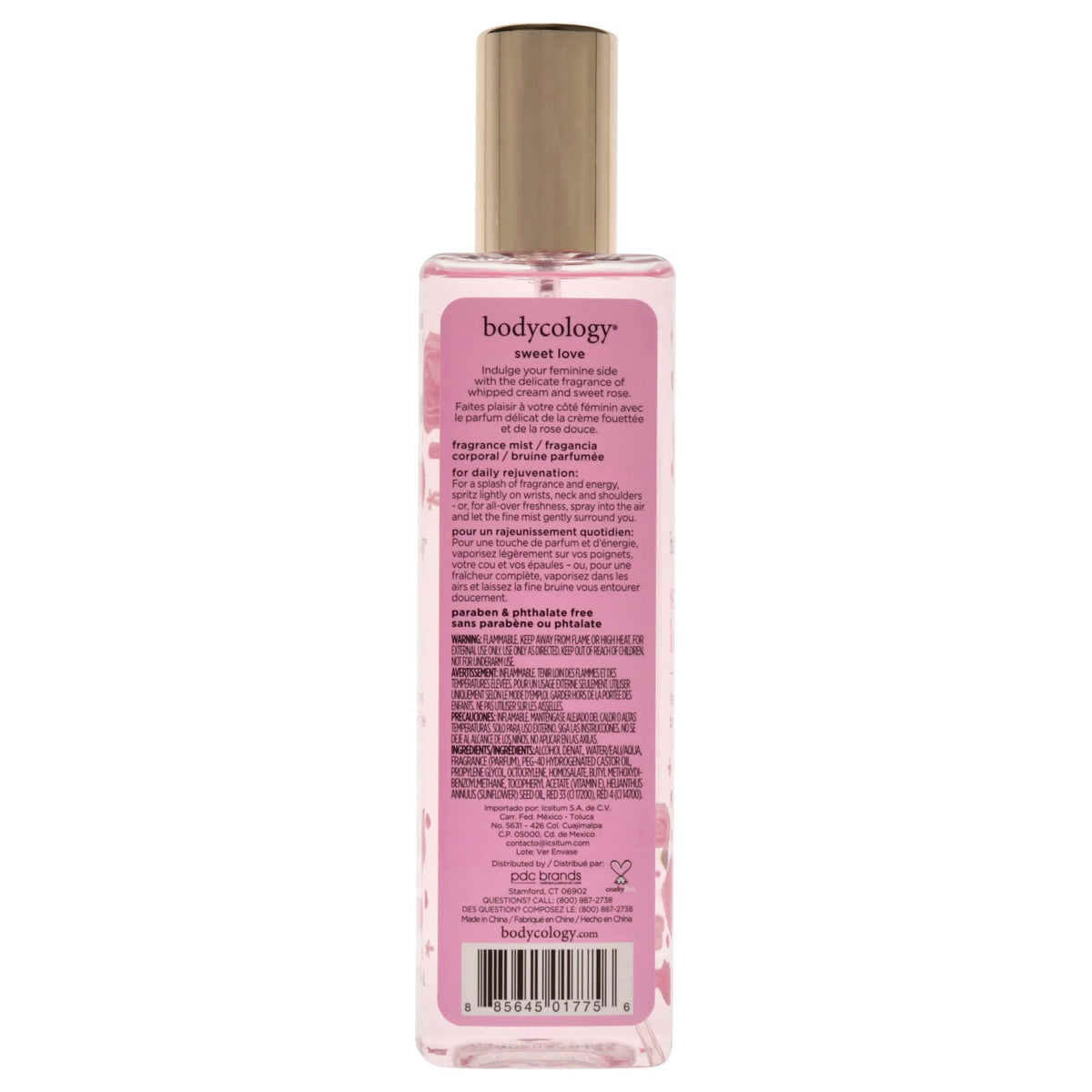 8 oz Body Mist Spray X138