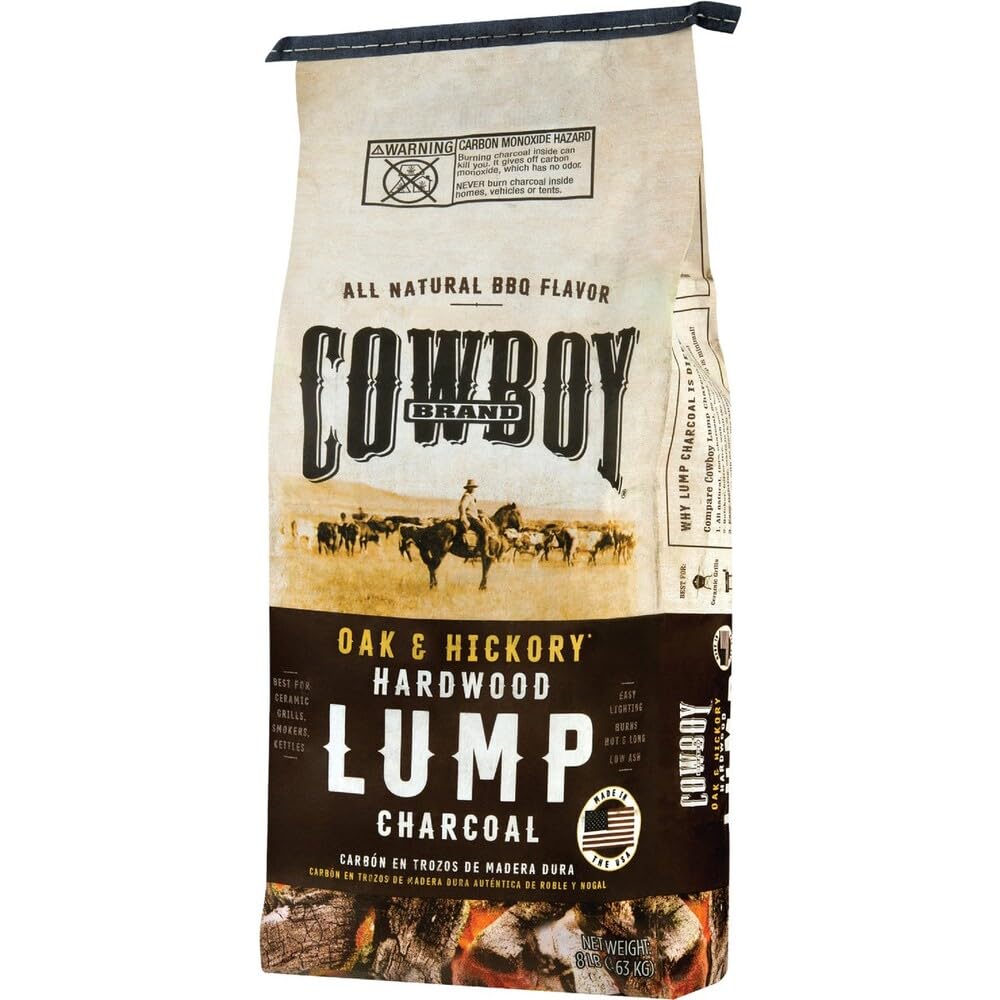 Hardwood Lump Charcoal, 8 lb S789