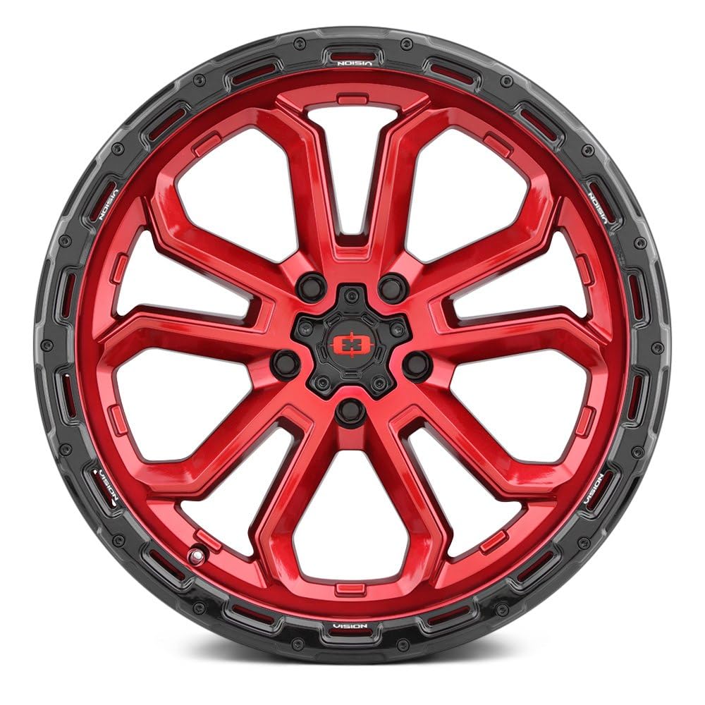20x9 5x150 +12mm Red Wheel Rim X944557