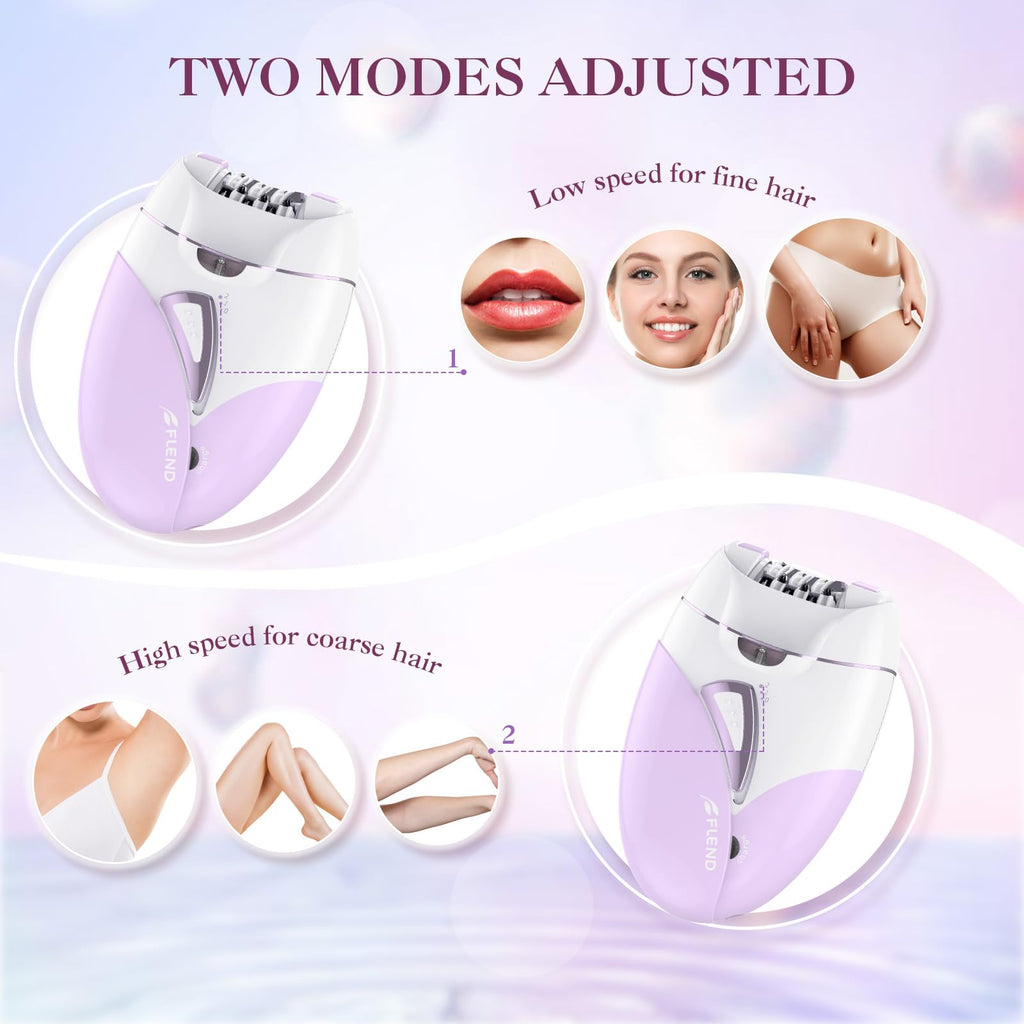 2-Speed Adjustable Epilator with 36 Tweezers U213