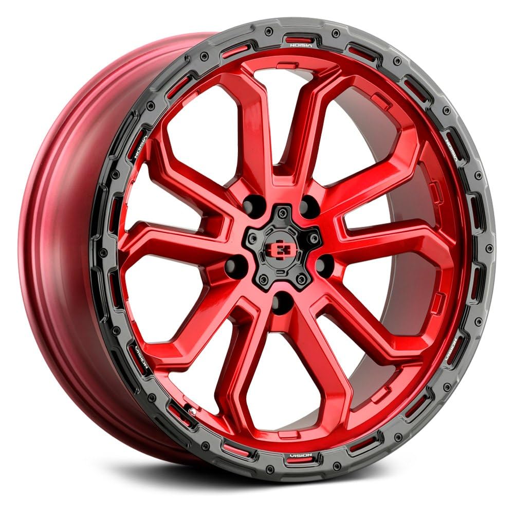 20x9 5x150 +12mm Red Wheel Rim X944557
