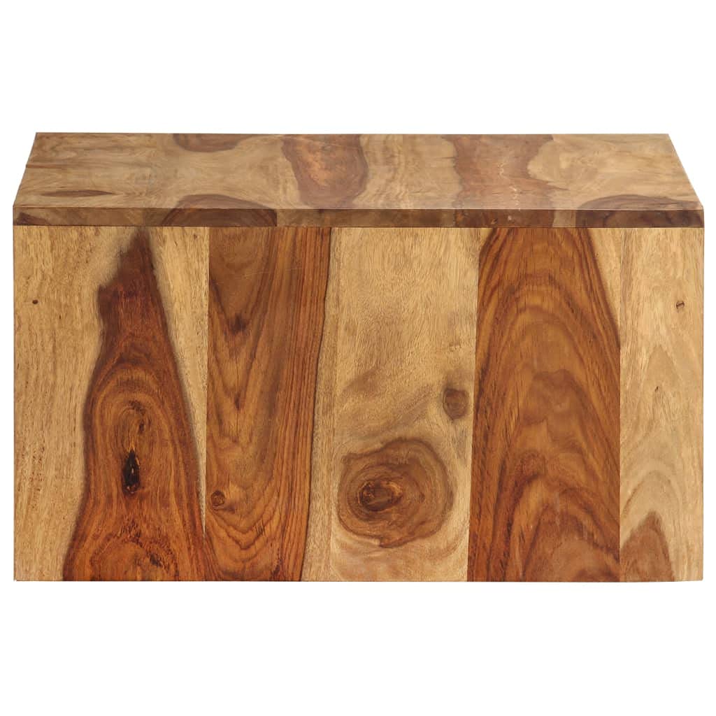 2 pcs Solid Sheesham Wood Nesting Tables N4660