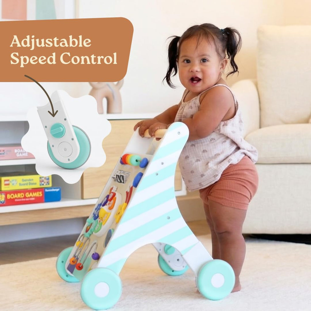 Wooden Baby Walker with Music & Lights X8870