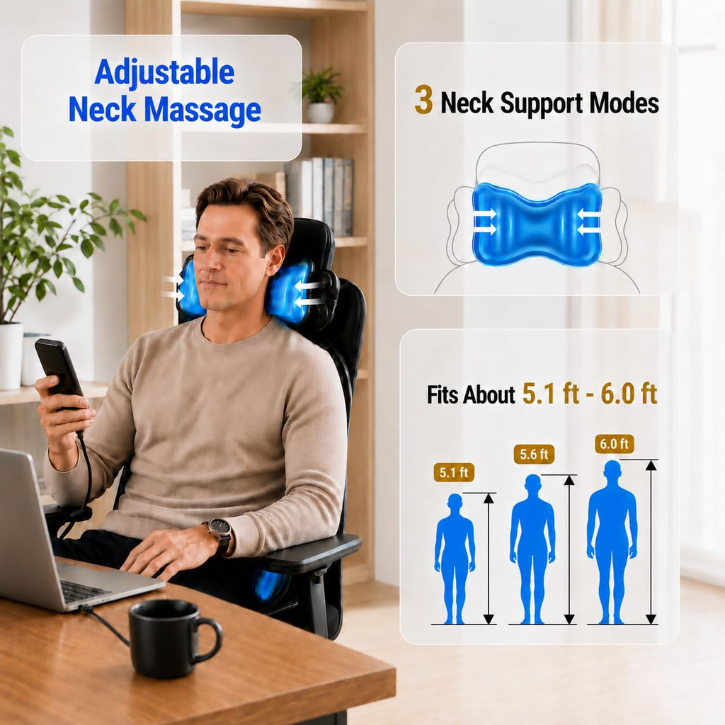 Shiatsu Massage Cushion with Heat M749713