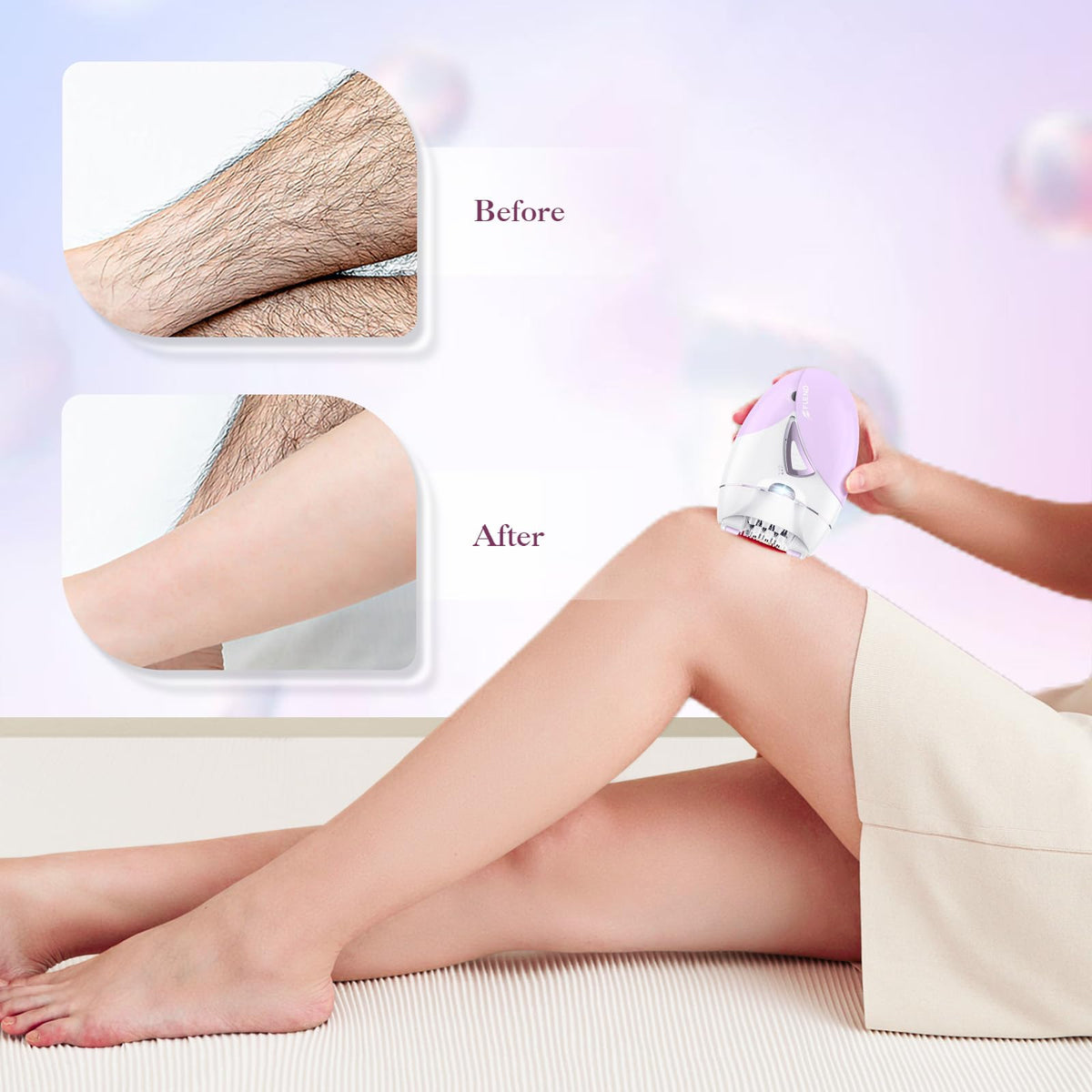 2-Speed Adjustable Epilator with 36 Tweezers U213
