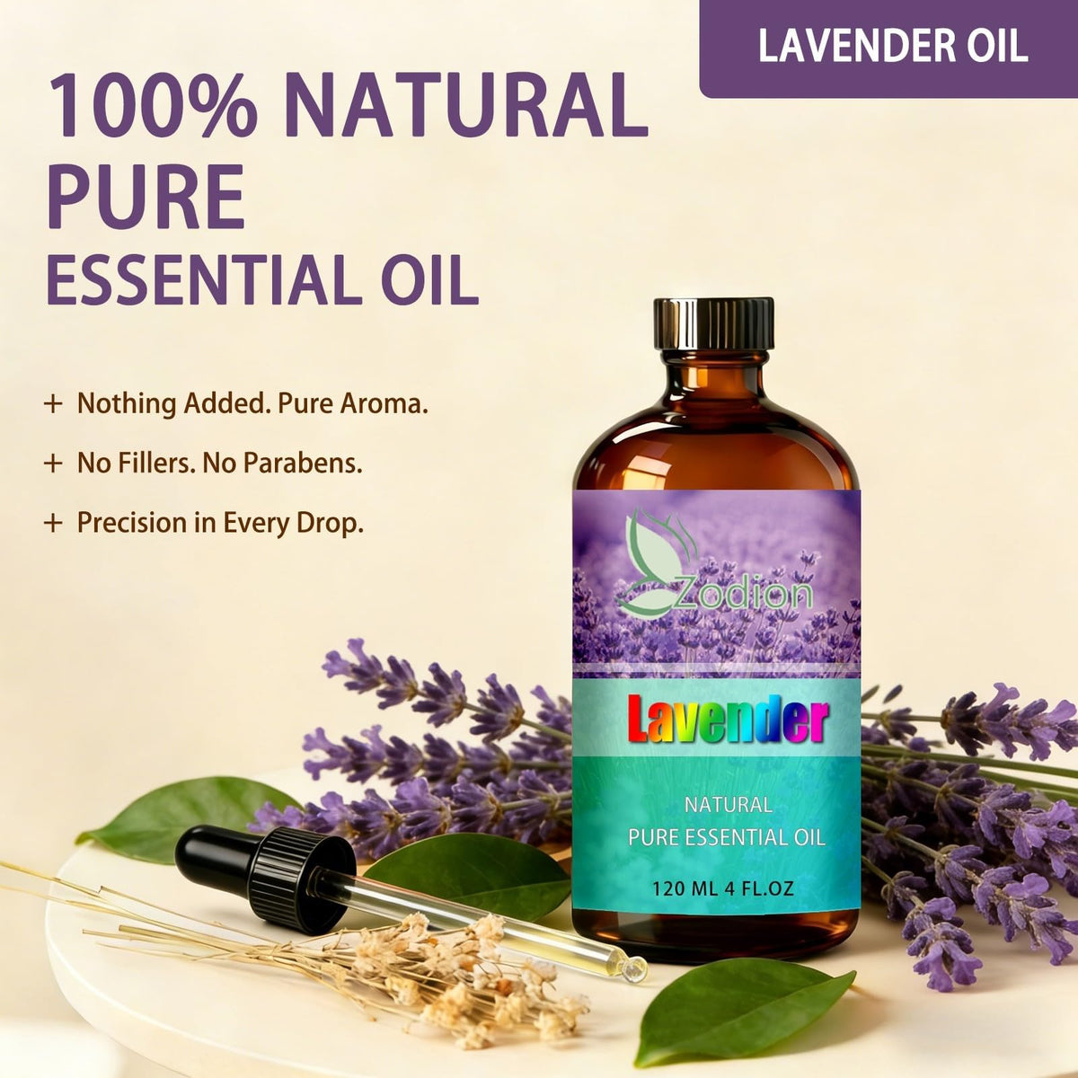 Lavender and Apple Essential Oil 4 Fl Oz Z136