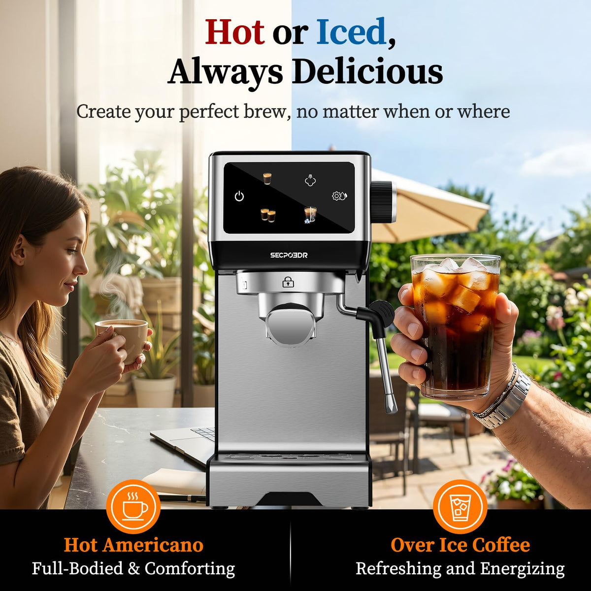 20 Bar Espresso Machine with Milk Frother X459