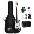 39" Beginner Electric Guitar Starter Kit with Amp Black R2692